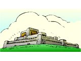 Herod`s Temple in Jerusalem in the days of Jesus
